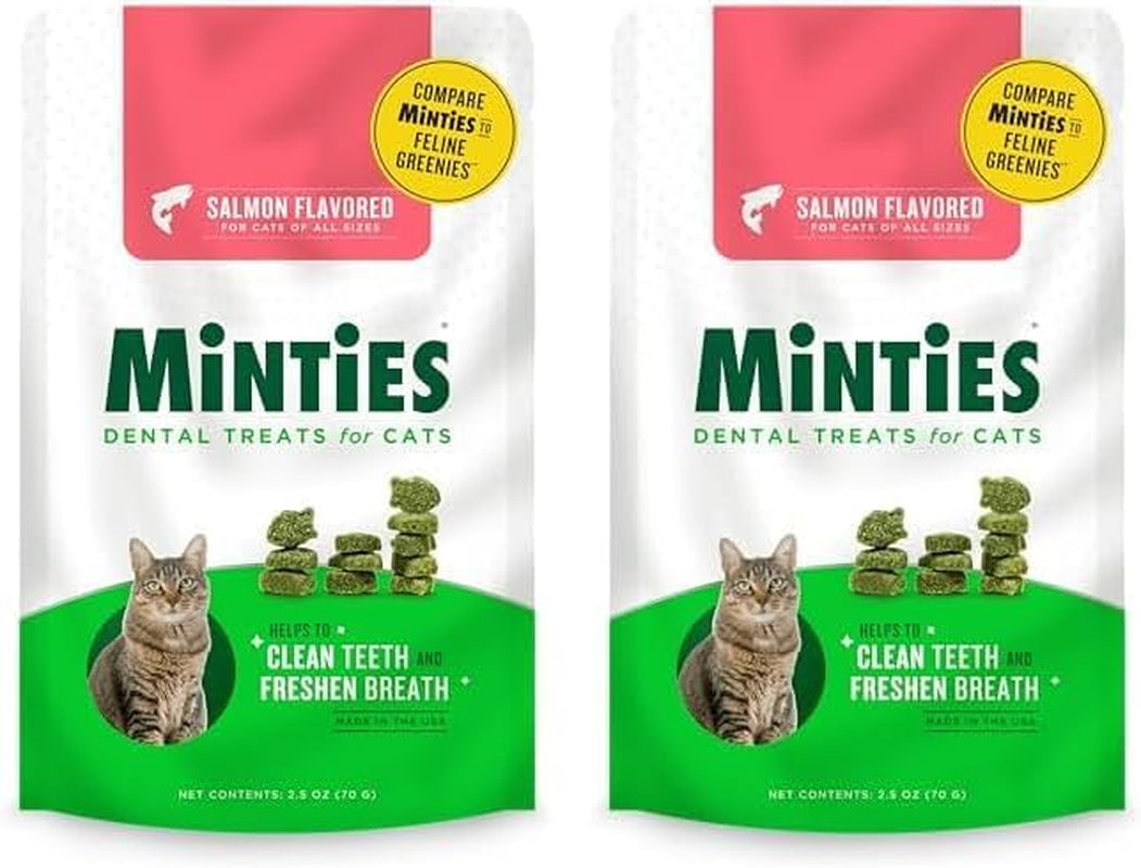 Minties Dental Chews for Medium Dogs (25-50 lbs) - 20 Count, Vet-Recommended Mint-Flavored Treats for Dental Health, Freshens Breath, and Reduces Plaque and Tartar