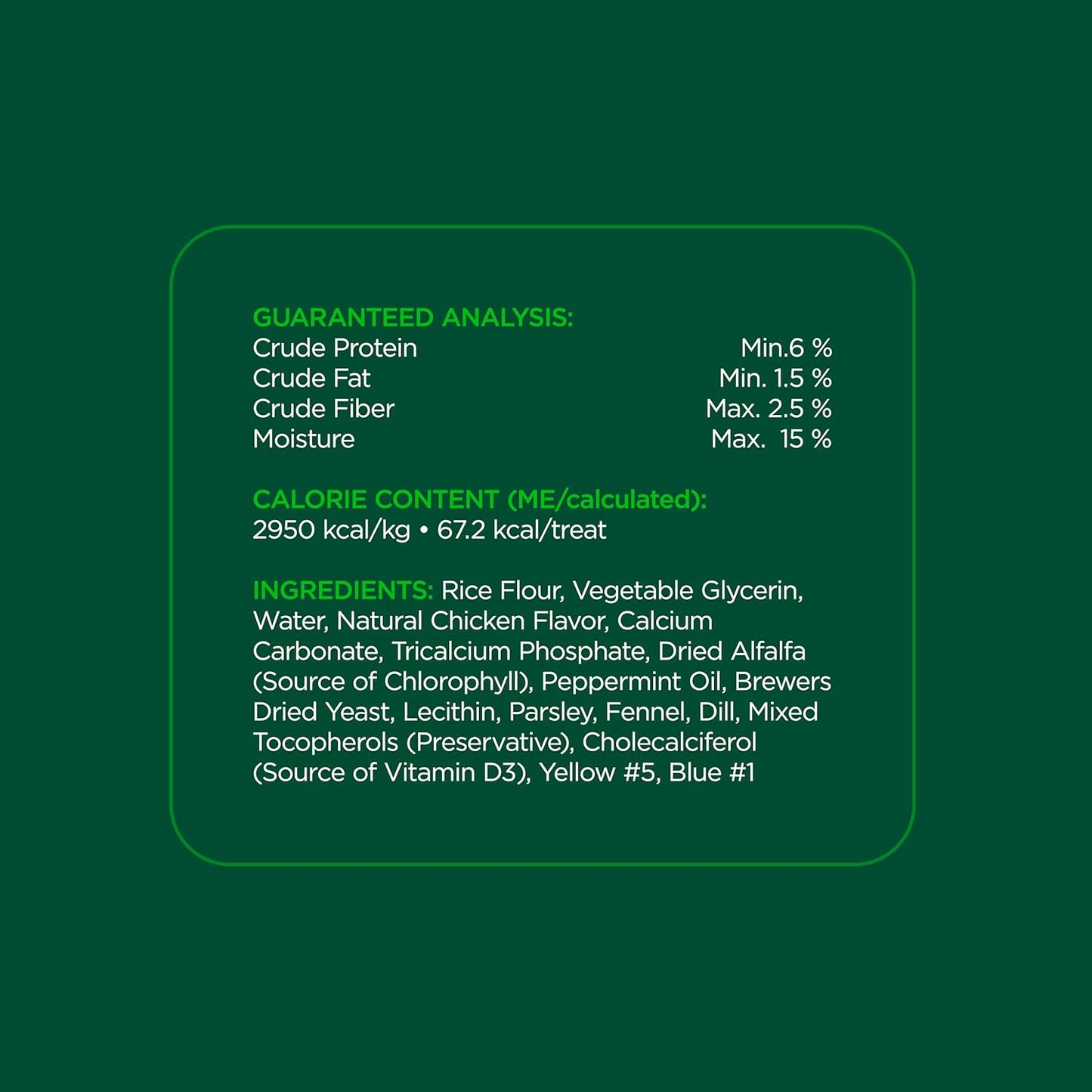 Minties Dental Chews for Medium Dogs (25-50 lbs) - 20 Count, Vet-Recommended Mint-Flavored Treats for Dental Health, Freshens Breath, and Reduces Plaque and Tartar