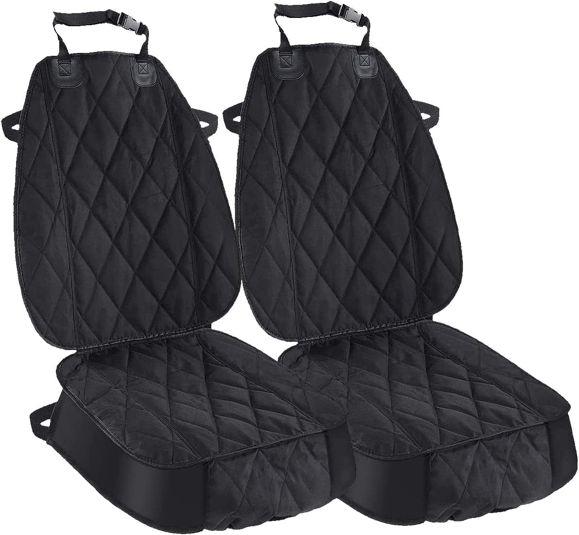 Asfrost Dog Seat Cover Cars Trucks Suvs, Thick 600D Waterproof Pet Car Seat Cover Dog, Heavy Duty & Wear-Resistant Durable Nonslip Backing with Side Flaps, Scratchproof Dog Front Seat Cover