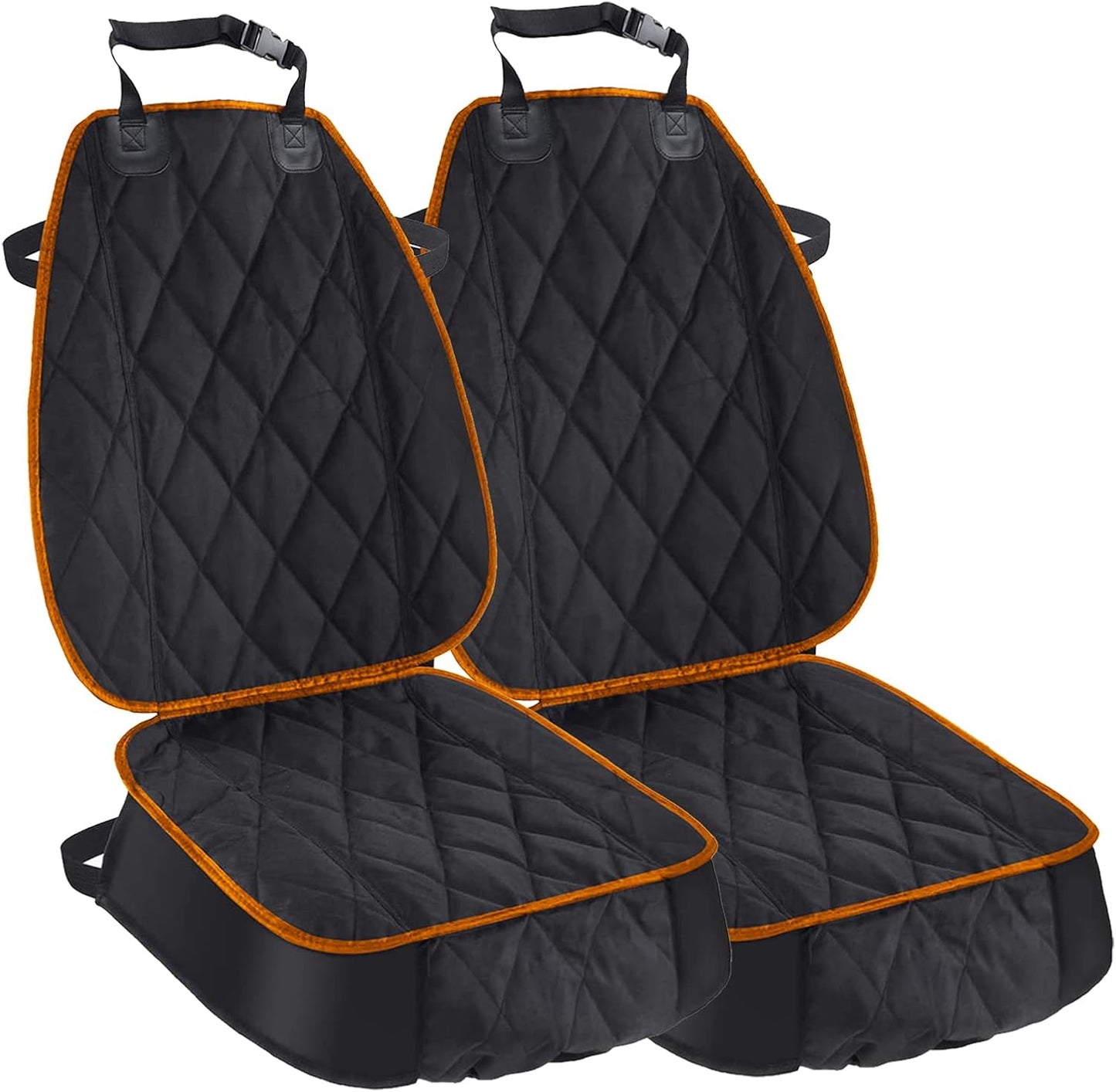 Asfrost Dog Seat Cover Cars Trucks Suvs, Thick 600D Waterproof Pet Car Seat Cover Dog, Heavy Duty & Wear-Resistant Durable Nonslip Backing with Side Flaps, Scratchproof Dog Front Seat Cover