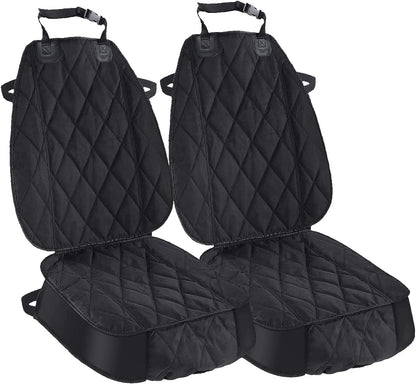 Asfrost Dog Seat Cover Cars Trucks Suvs, Thick 600D Waterproof Pet Car Seat Cover Dog, Heavy Duty & Wear-Resistant Durable Nonslip Backing with Side Flaps, Scratchproof Dog Front Seat Cover